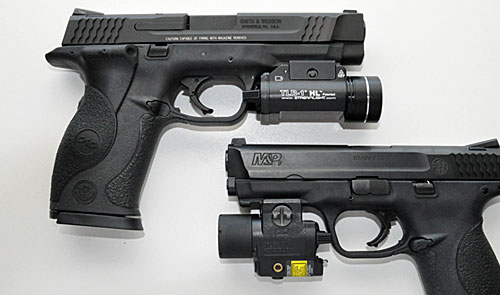 Streamlight's TRL-1 and TRL4.