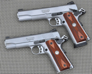 The Ruger SR1911 and the Ruger SR 1911 Commander.