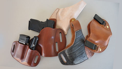 A variety of holsters from Simply Rugged.