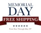 Apex Offers Free Shipping Now Thru Memorial Day