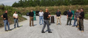 Only about 4 hours of the four day course is conducted at the range. CFS Instructors are expected to improve the students abilities, not demonstrate their own!