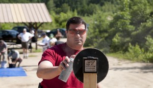 Ken Lambert at Steel Challenge shoot