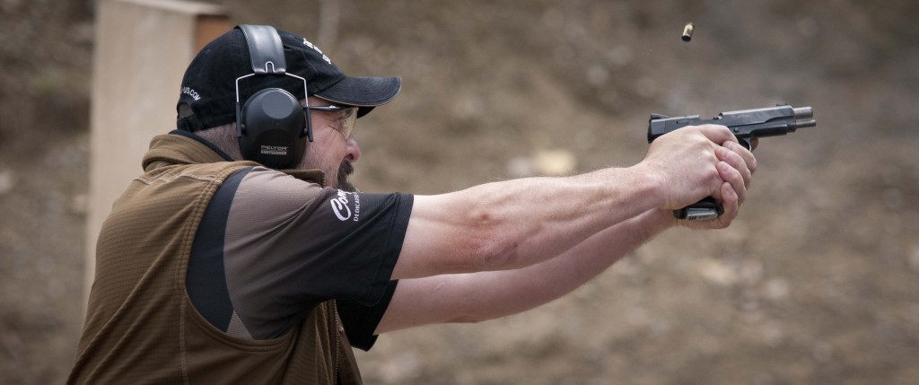 Craig Buckland shooting IDPA