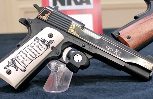 Friends of NRA collectible Remington R1 pistol