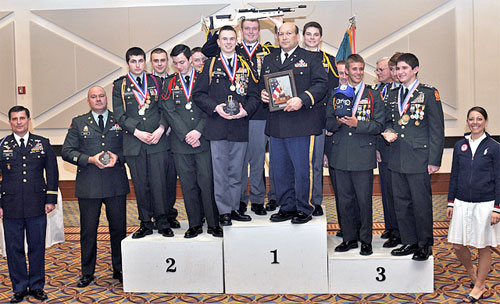 Winners from the 2013 U.S. Army National Junior Air Rifle Championship at Fort Benning
