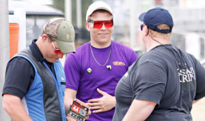 Men's American Trap finalists at the ACUI Clay Target Championships