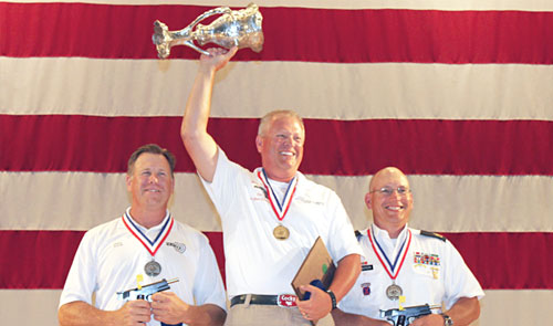 Top Shot on History Channel star Brian Zins wins 12th NRA National Pistol Championship at Camp Perry, Ohio