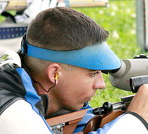 Joseph Hall of the U.S. Army Marksmanship Unit at the NRA Smallbore Championships