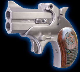 A modern day Derringer, The Bond Arms Mini 45.