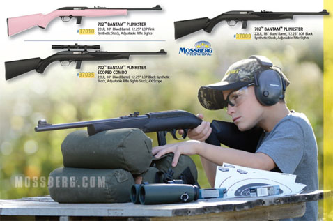 Some of the firearms developed specifically for smaller-statured or younger shooters