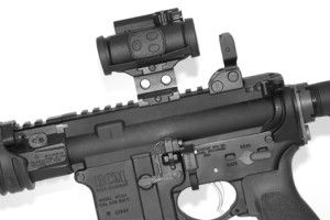 Boonie Packer’s high quality Redi-Catch/Redi-Release installs easily and is simple to operate. On top is Lucid Optics’s M7 Micro Red Dot Sight, which is equally easy to use.